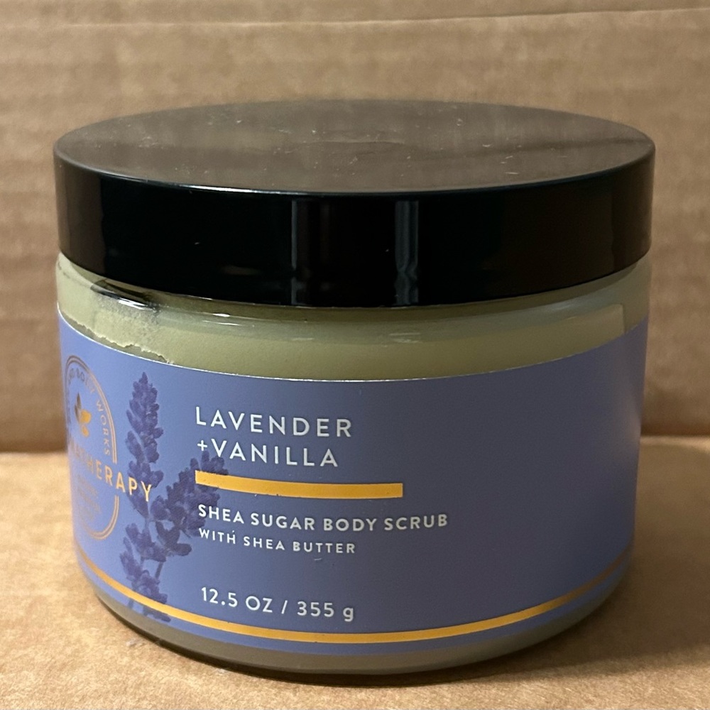 Lavender Vanilla Shea Sugar Body Scrub